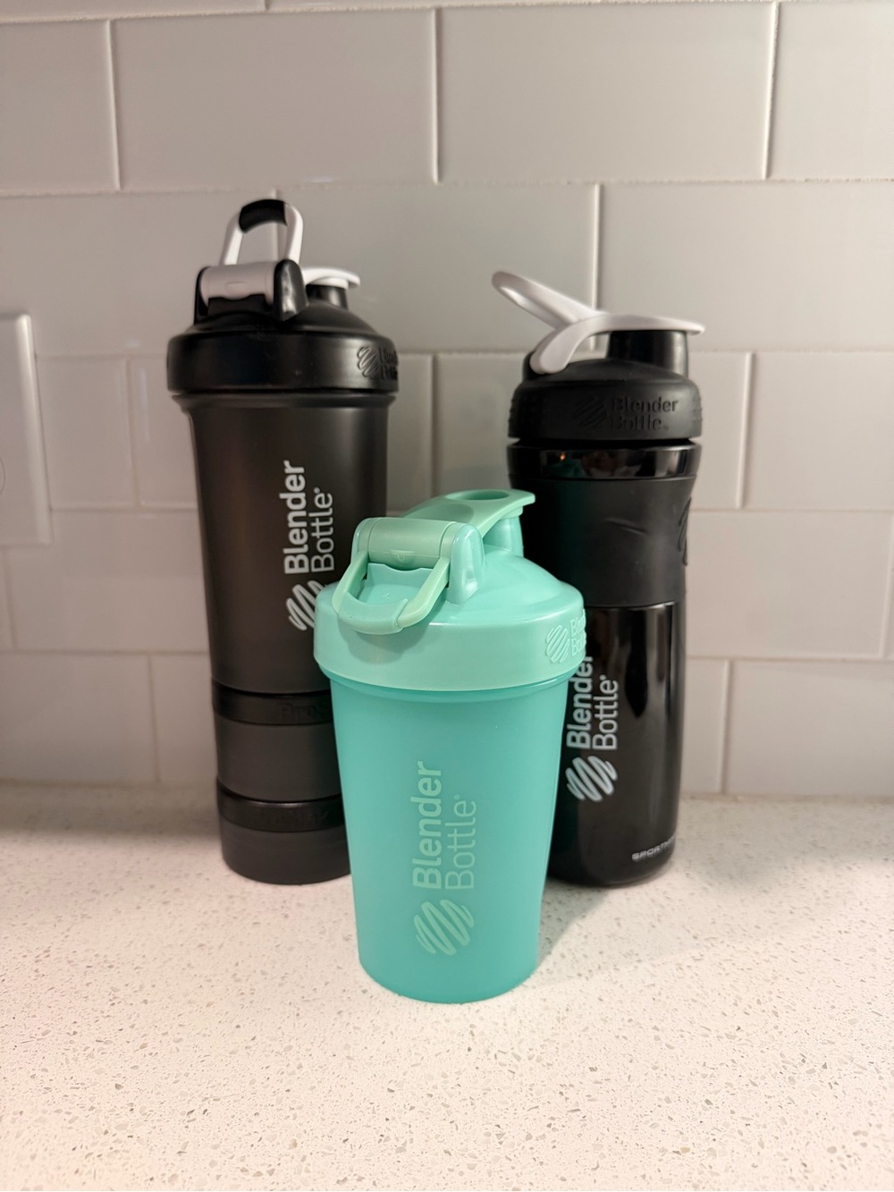 Set of 3 Blender Bottles